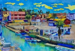 Carrol Wolf "Sunset Beach Canal" NFS