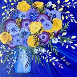 Irene Williams "Blue Bouquet" NFS