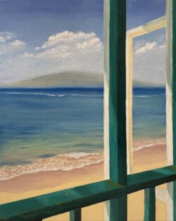 Margarita de Jesus "A A View From The Window Cheeseburger In Paradise Lahaina. Maui" NFS