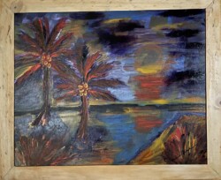 Maria Elena Arredondo "Sunset Paradise" $300