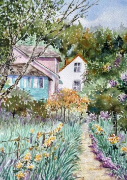 Sandy Winkler "Path To Monet's House" NFS