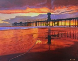 Anthony Podue "Huntington Beach Pier II"