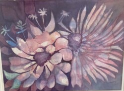 Denise Zasadny "Purple Flowers"