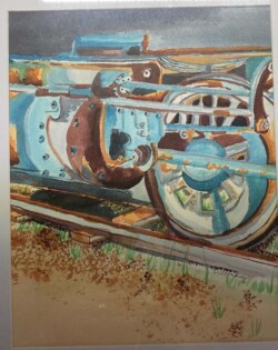 Denise Zasadny "Rusty Train"