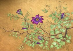 Irene Williams "Leaves On Gold"