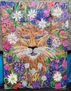 Janelle Barrera "Lion Heart - A Self Portrait"