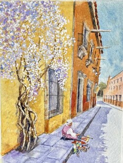 Sandy Winkler "Toy Vendor, San Miguel de Allende"