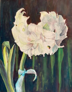 Hedi Roethel Watercolor "Floral Tutu"