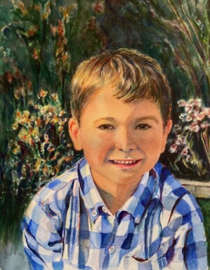 Hedi Roethel Watercolor "Jackson"