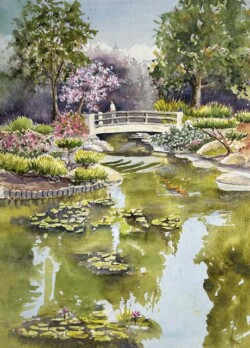 Sandy Winkler "Japanese Garden"
