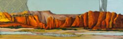 Darshini Aithal "Panoramic Horizon" Acrylic