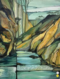 Darshini Arithal "Majestic" Oil/Acrylic