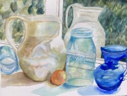 Denise Zasadny "Summer Reflections" Watercolor