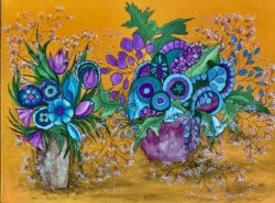Irene Williams "Posies on Gold" Other Media