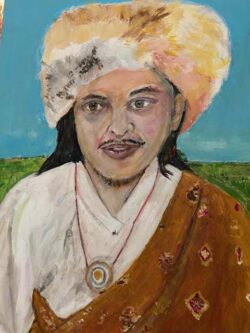 Marian Li "Tibet Prince" Acrylic