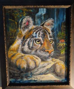 Pat Edep "Mexican Stand-Off" Oil