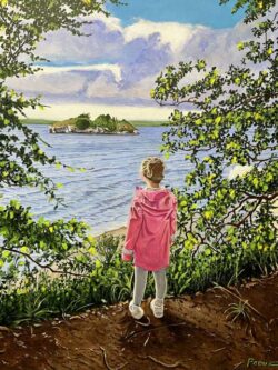 Tony Podue "Cali In Ireland" Acrylic