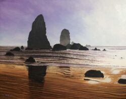 Tony Podue "Oregon Coast" Acrylic