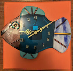 Alice Sioson "Fish-Clock" 3D Glass