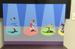 Josephine McCausland "Le Cirque Fantastique" Acrylic