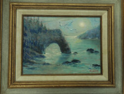 Pat Edep "Northwest Misty Morning" Oil