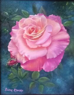 Susan Rapske "Pink Rose" oil