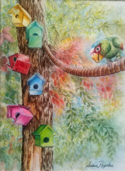 Susan Rapske "Se-Renta" Mixed Medium